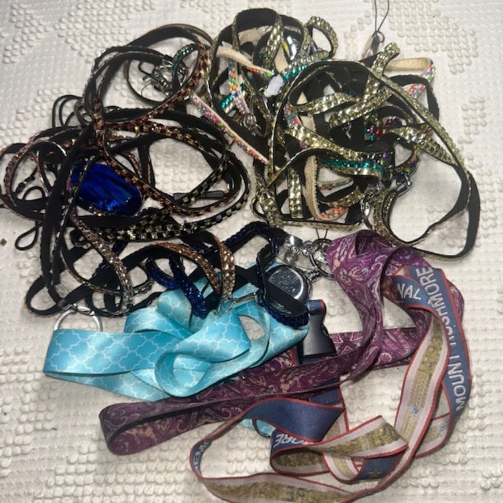 J217 Craft Bulk Bundle of Flawed Lanyards